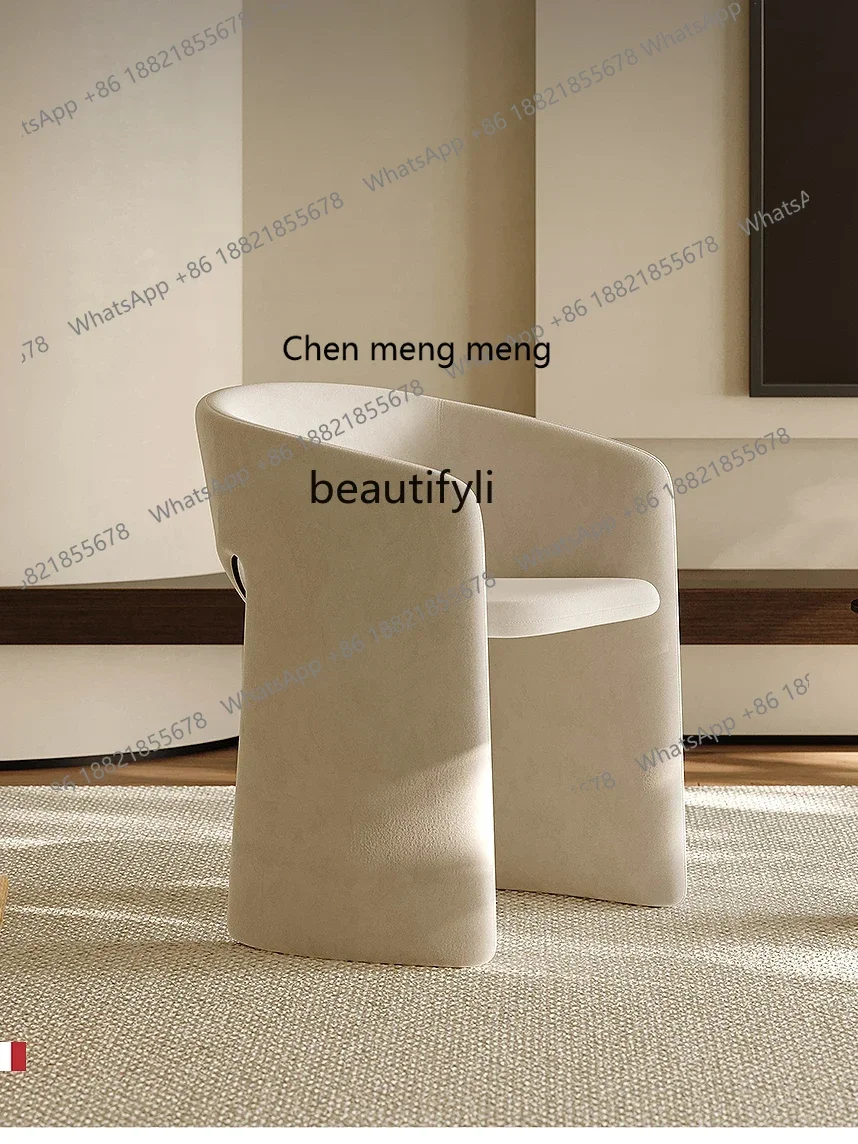 

ss7304 Nordic Leisure Chair Home Balcony Fabric Single Living Room Sofa Leisure Chair High-End