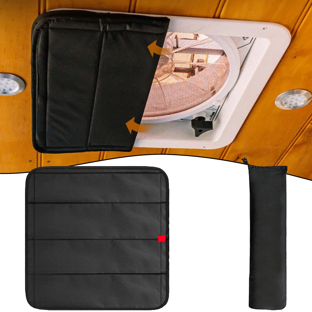 

Camping Traveling Magnetic Sun Cover Adventure Ready Fan Cover 16.25IN*16.25IN Heavy-duty Magnets Non-slip Fit