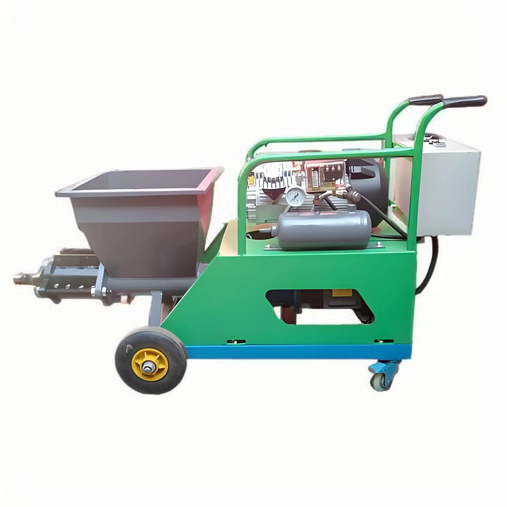 آلة رش الملاط الأسمنتي آلة رش الجدار مسح الطائرات آلة هاون المعجون متعددة الوظائف 311