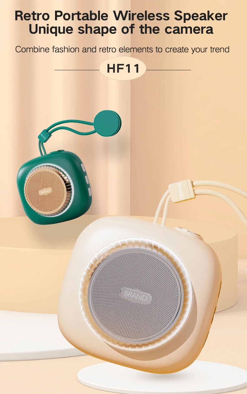 

Portable Mini Wireless Bluetooth Speaker with Suction Cup and LED Lights 3D Surround Stereo subwoofer for home outdoor and gifts