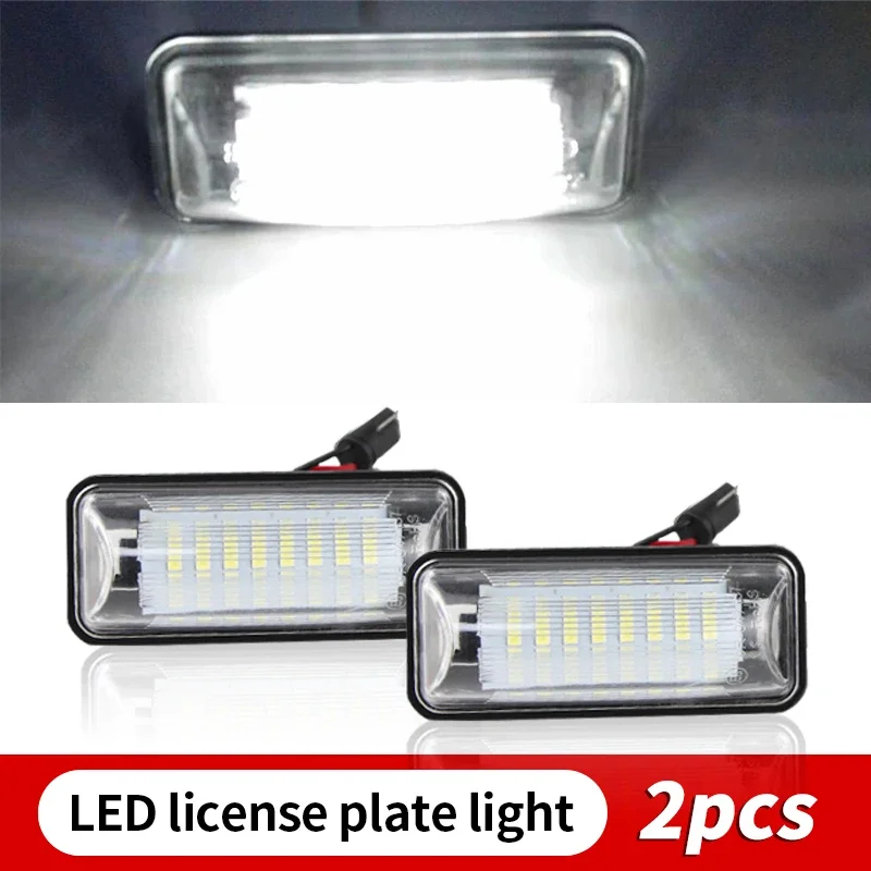 

2Ps DC12V Автомобильный светодиодный светильник номерного знака, светодиодный белый для Subaru Forester Impreza Legacy BRZ WRX XV TOYOTA GT86 Scion FR-S