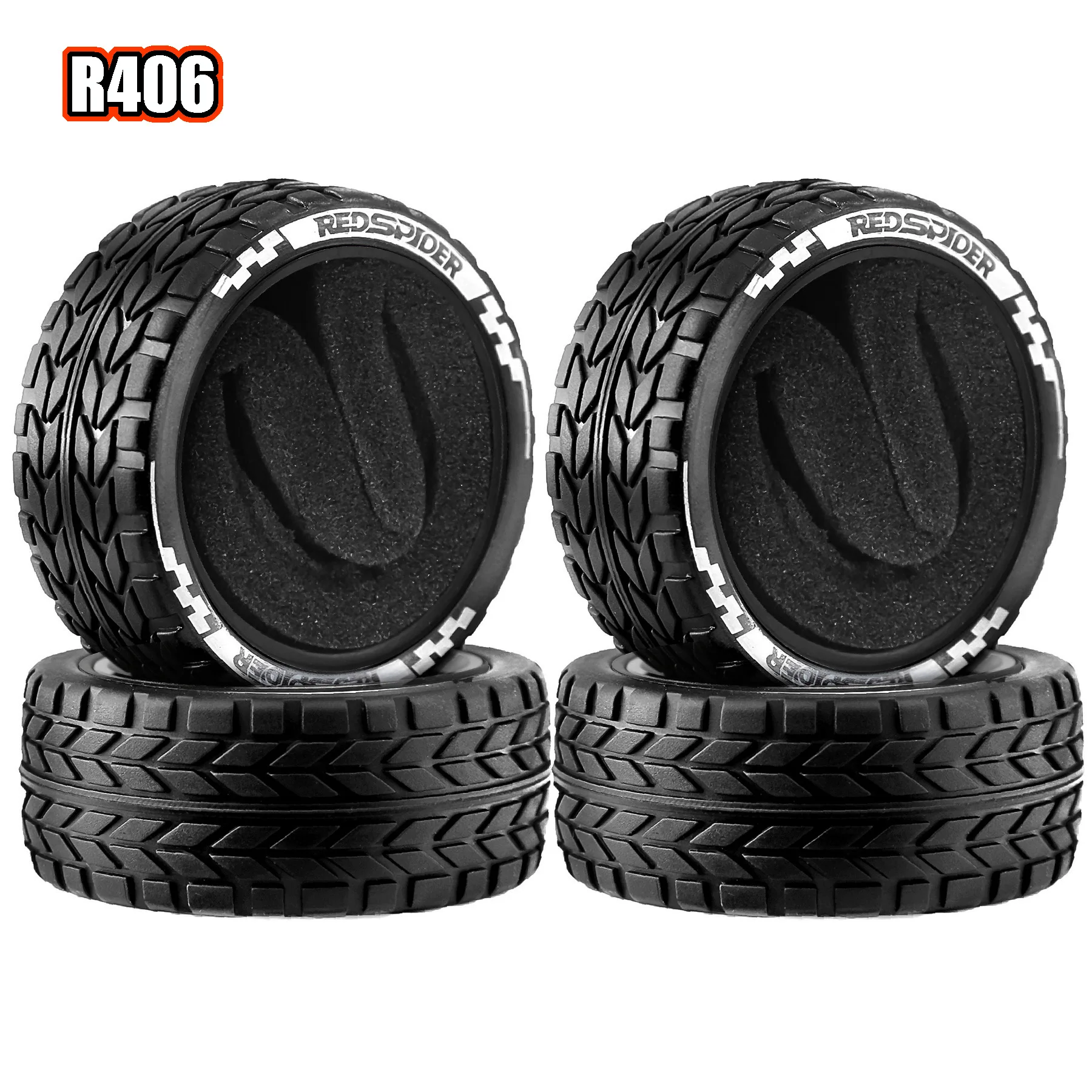 

RED SPIDER RC Автозапчасти Кожа шин для MJX Hyper Go 14302 14301 03 WLtoys A949 A959 A969 A979 K929 144010 144001 02 124016