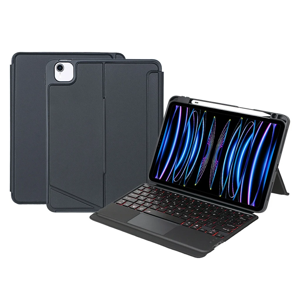 

T11-AS for iPad Air 11 (2025) / (2024) / Air (2020) / (2022) / Pro 11 (2018) / (2020) / (2021)) / (2022) PU Leather Tablet Case