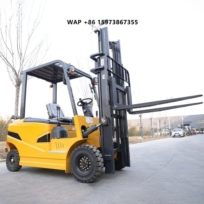 Factory Direct Sales CE ISO Certification New Style 3 Ton Electric Forklift 3 M 6 M Small Electric Forklift with Attachment