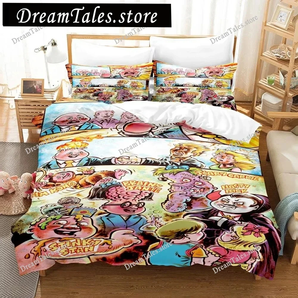 

3D Printed Anime Garbage Pail Boys Bedding Set Duvet Cover Bedroom Comforter Single Twin King _Size Quilt Cover Home Textiles369