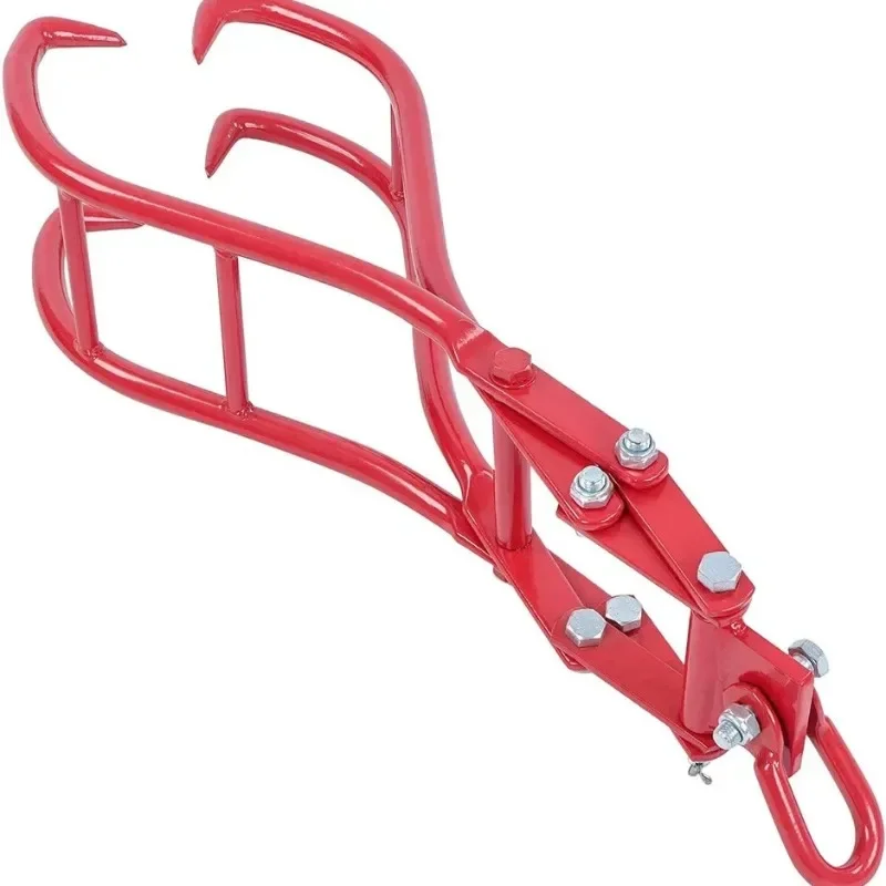 

Round steel 4-claw heavy-duty tree lifter, rotary logging clip log hook