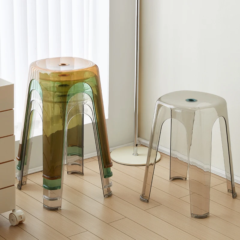 Móveis de quarto tabouret dobrável portátil assento cadeira de banho assentos fezes acrílico muebles para casa cadeiras de jantar confortáveis