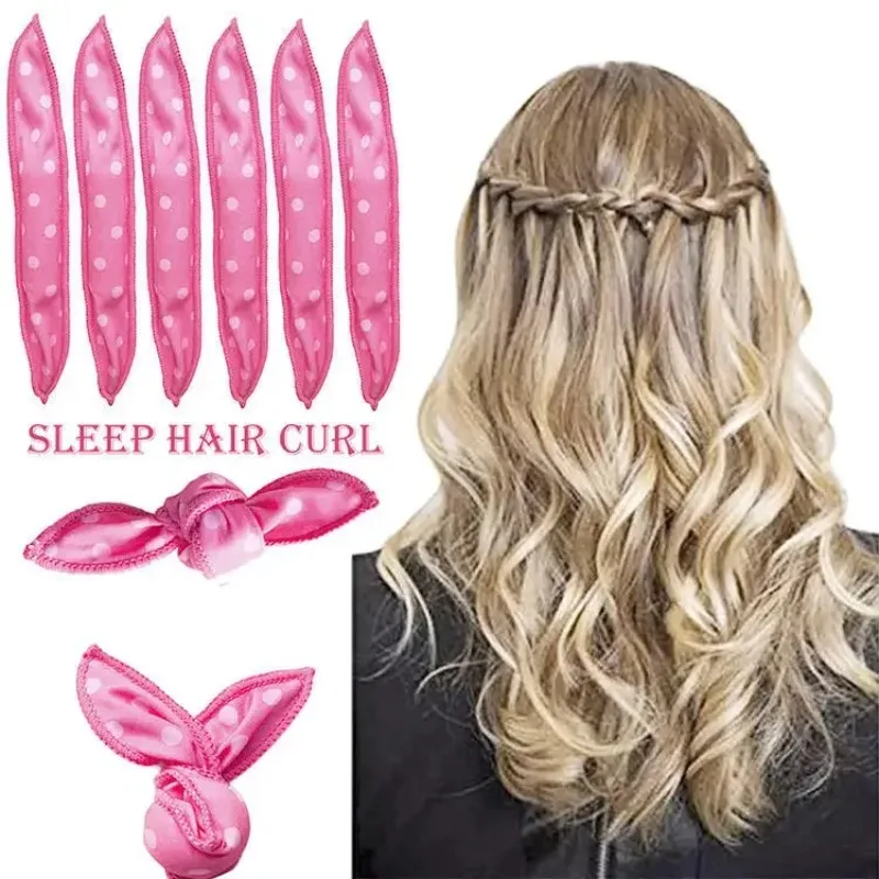 10 teile/los Locken wickler weichen Schlaf kissen Haar rollen setzen besten flexiblen Schaum und Schwamm Magie DIY Haarstyling-Werkzeuge