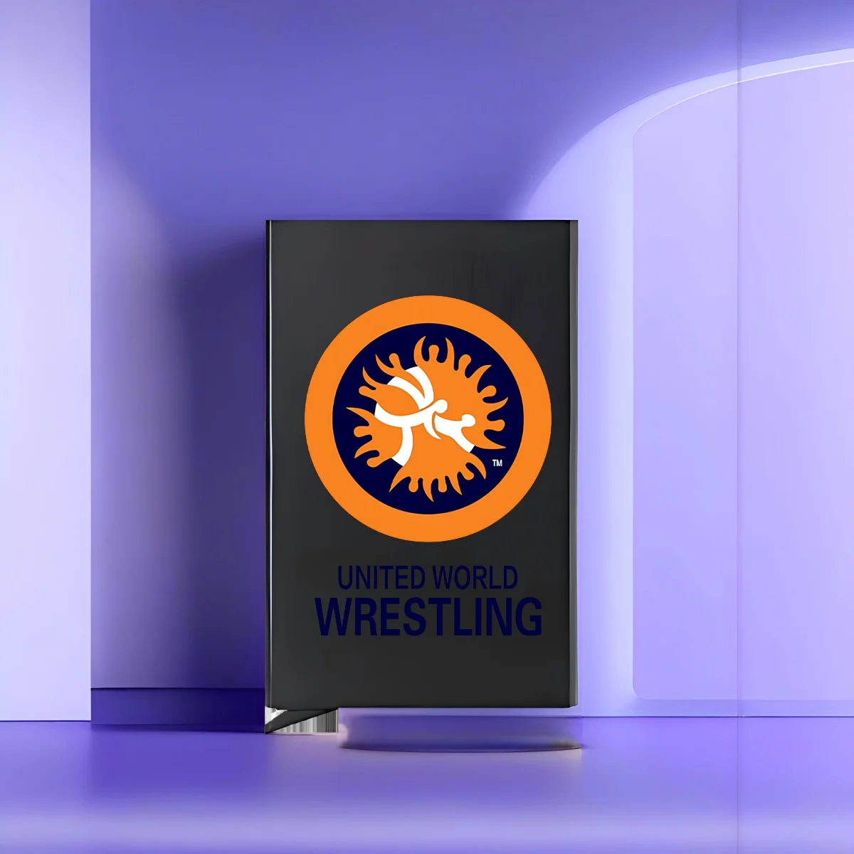 

United World Wrestling 2026 New Style Fashion Printed Card Case Various Color Options Easy to Use Compact for Daily Needs