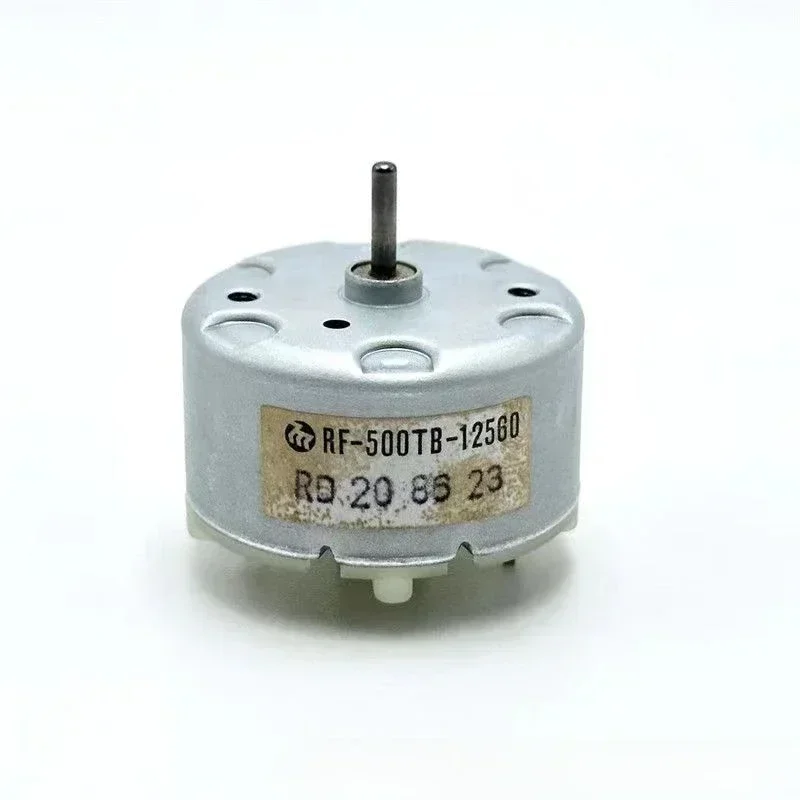 RF-500TB-12560 Mini 500 Electric Motor Micro 32MM Round Spindle Motor DC 5V 6V 9V 12V 4300RPM 5600RPM Presious Metal Brush Motor