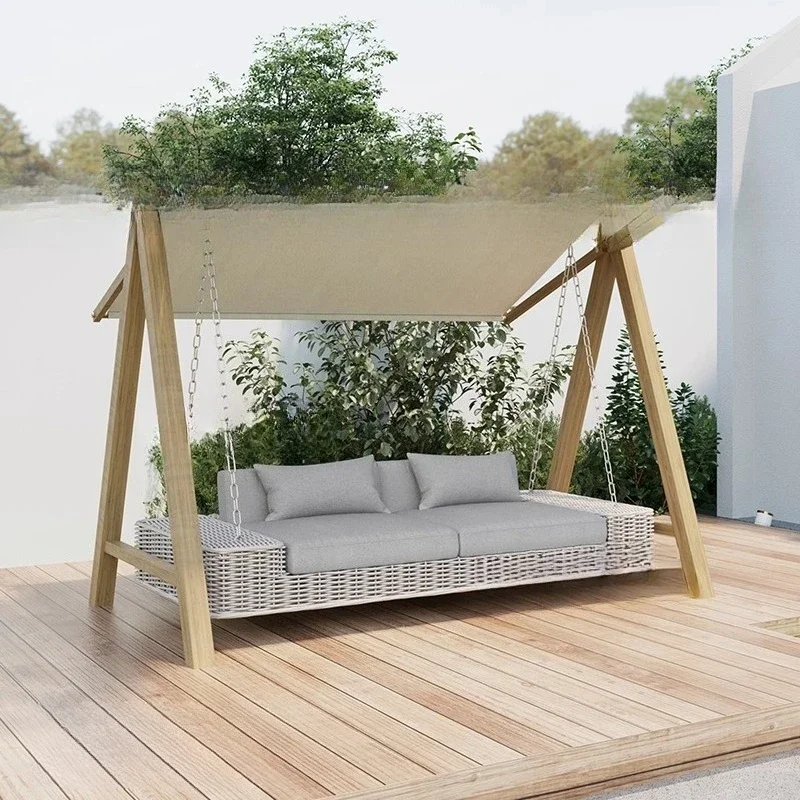 Outdoor swing patio hammock garden double rocking chair outdoor patio home alfresco balcony chairlift cradle
