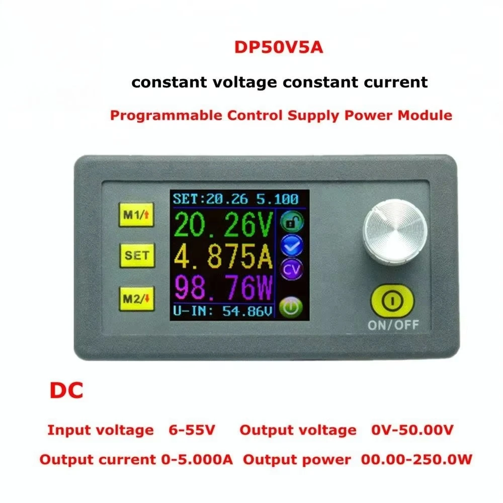 Transformator laboratoryjny DP50V5A 250W 50V 5A, przetwornica obniżająca napięcie (Buck Converter)