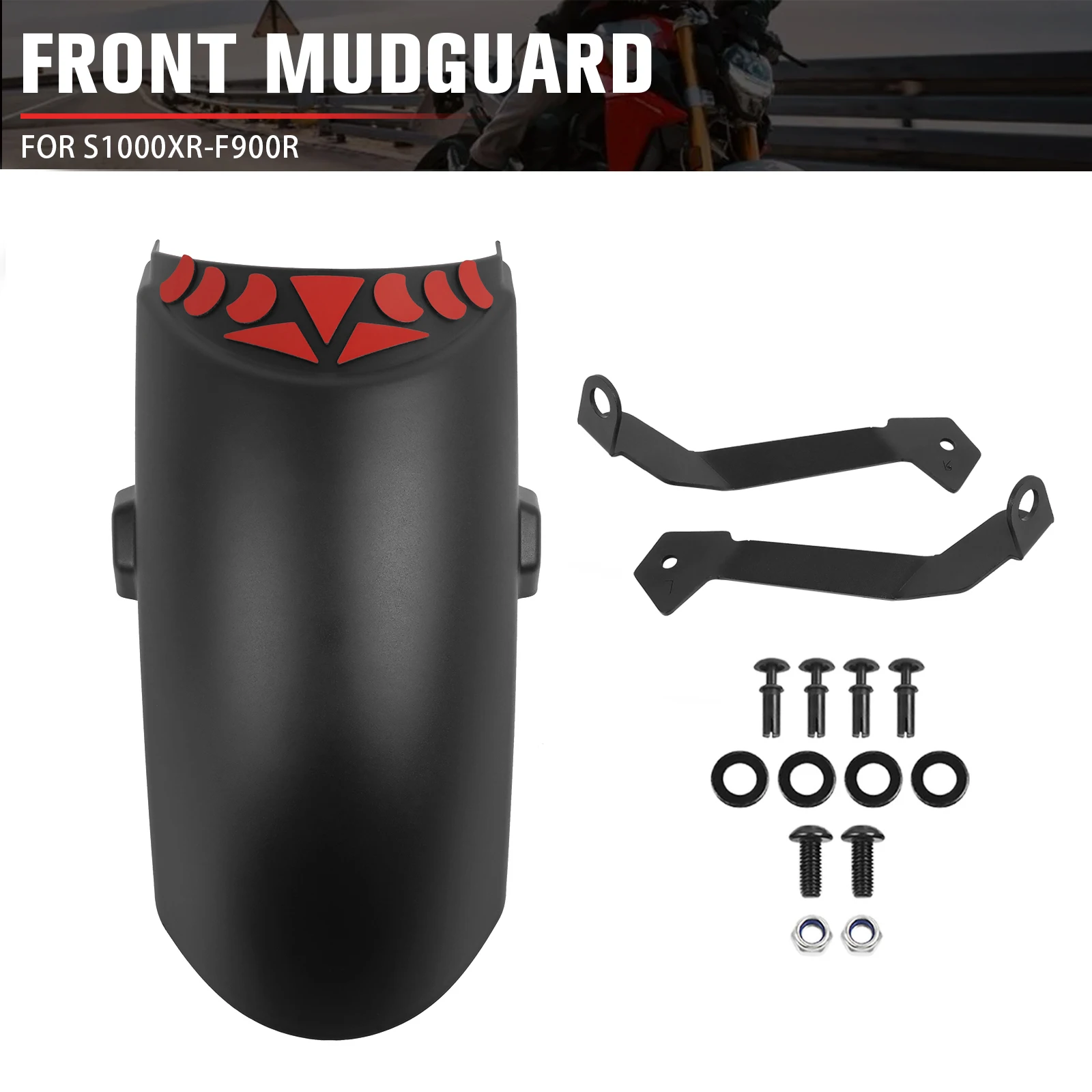 

For BMW S1000XR F900R F900 S1000 XR F900XR 2020-2023 2022 Front Fender Extender Extension Motorcycle Mudguard Splash Guard Cover