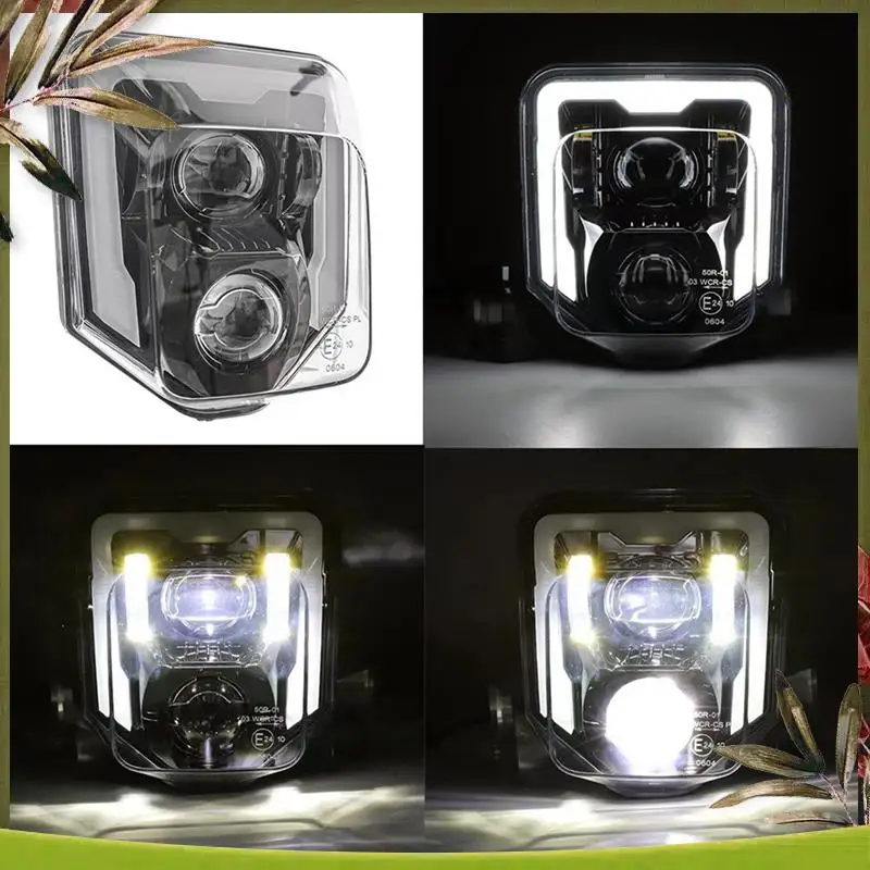 

Portable Motorcycle Headlight For Husqvarna 125 250 300 501 701 250I 300I FE250 FE350 Dirt Bike Enduro LED Light Head Light Lamp