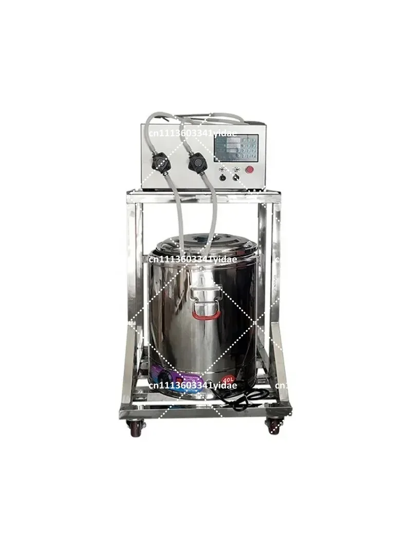 Small Scale Automatic Scented Wax Candle Filling Machine for Melting Pouring