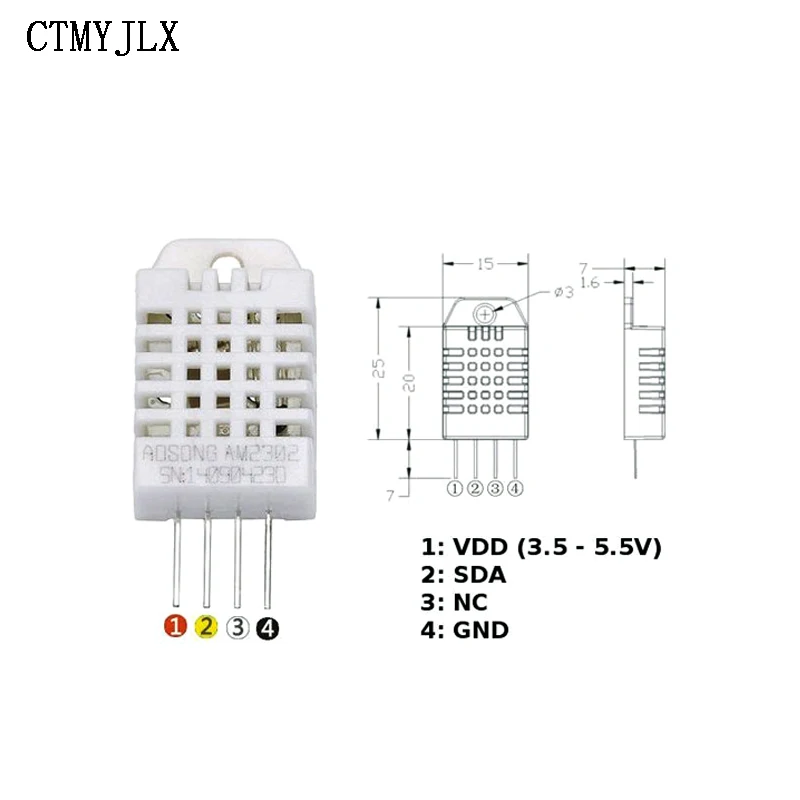 DHT22 Digital Temperature And Humidity Sensor AM2302 Temperature And Humidity Replace SHT11 SHT15 Sensors