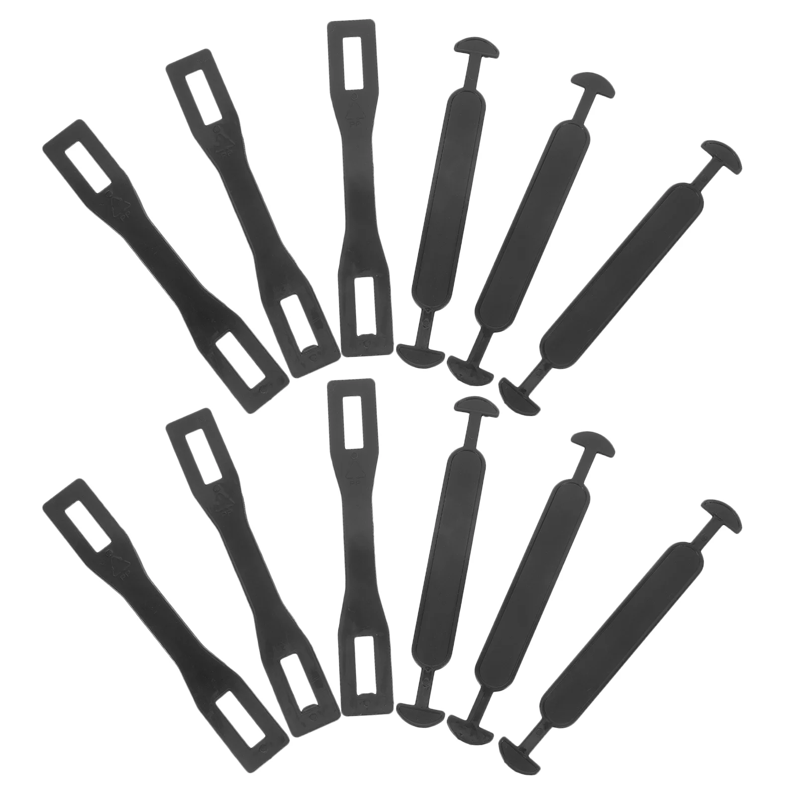 

100 Sets Black Plastic Carrying Handles for Cardboard Boxes Moving Storage Heavy Duty Carton Box Handle