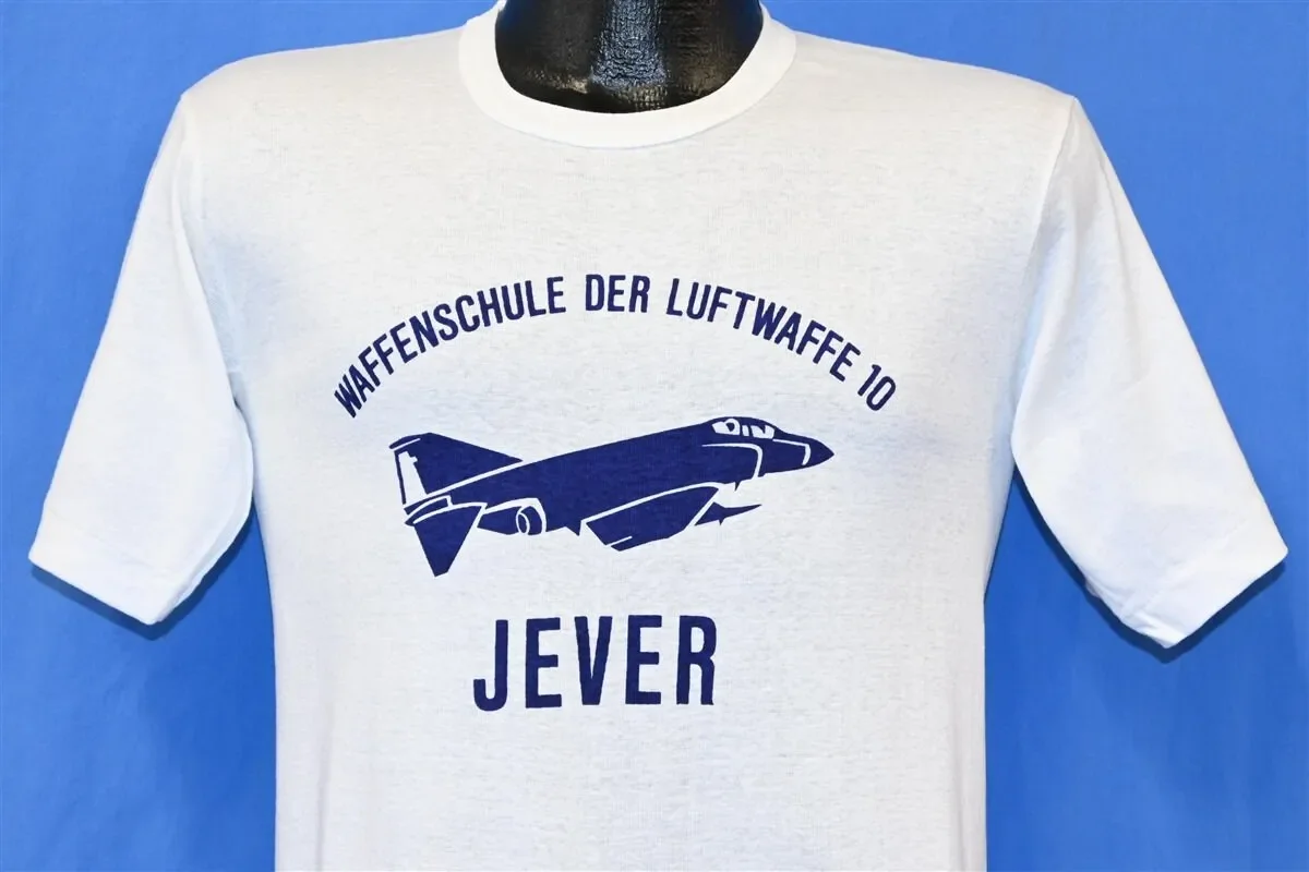 80s Waffenschule Der Luftwaffe German Air Force 10 Jever T-shirt