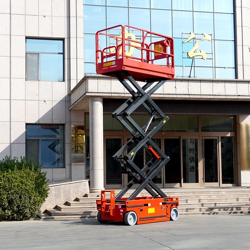 Factory Outlet Hot Lifting Platform Table Machinery Hydraulic Aerial Work Warehouse Movable Lift Scissors Equipment Manufacturer