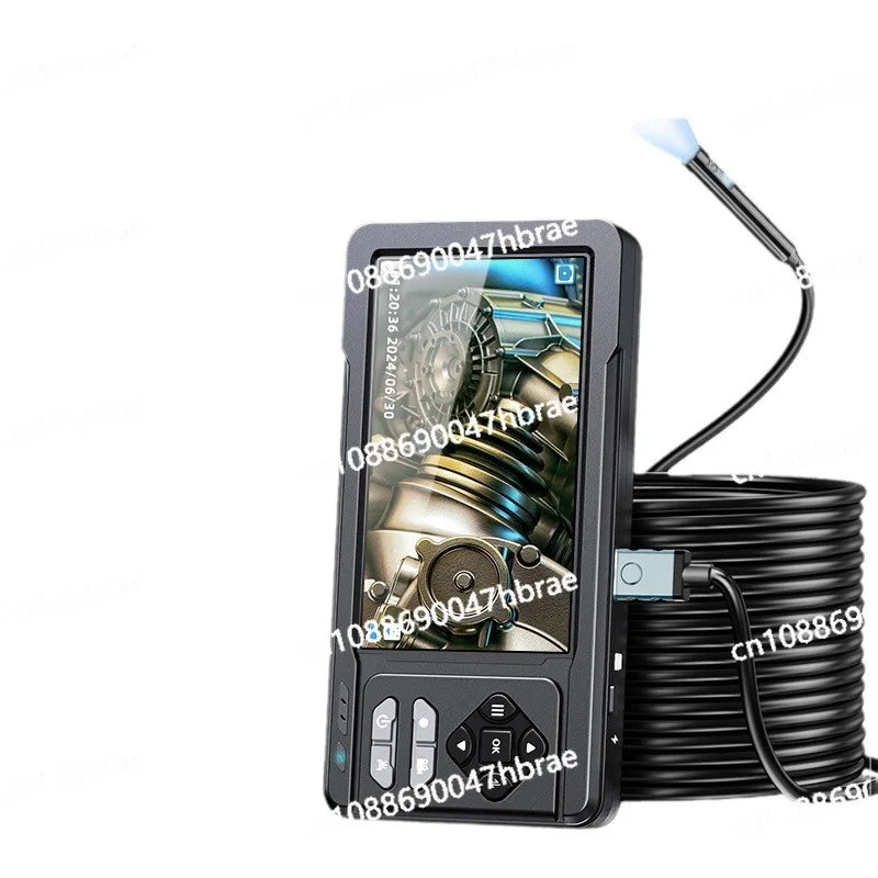 

Single and Dual Head 5-inch Screen Pipeline Endoscope High-definition Visual Detector Camera Electronic Endoscope