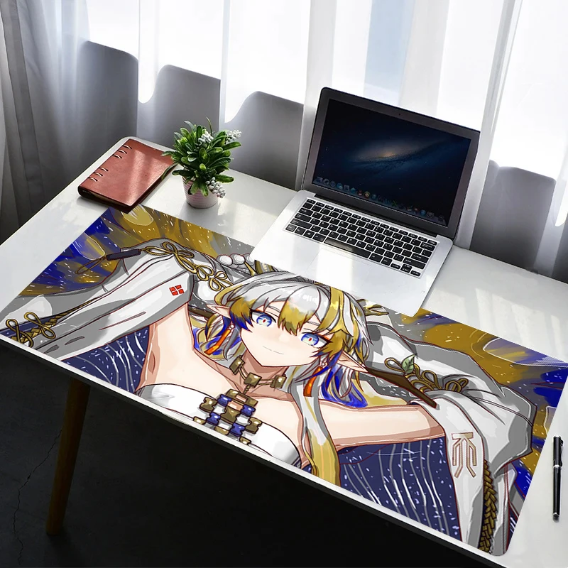 แผ่นรองเมาส์สำหรับเล่นเกม ดีไซน์กันลื่น ยางกันลื่น อาร์คไนท์ส ชู เบส แผ่นรองโต๊ะแบบขยาย สำหรับเกมเมอร์ อุปกรณ์เสริมคอมพิวเตอร์สำนักงาน แผ่นรองเมาส์