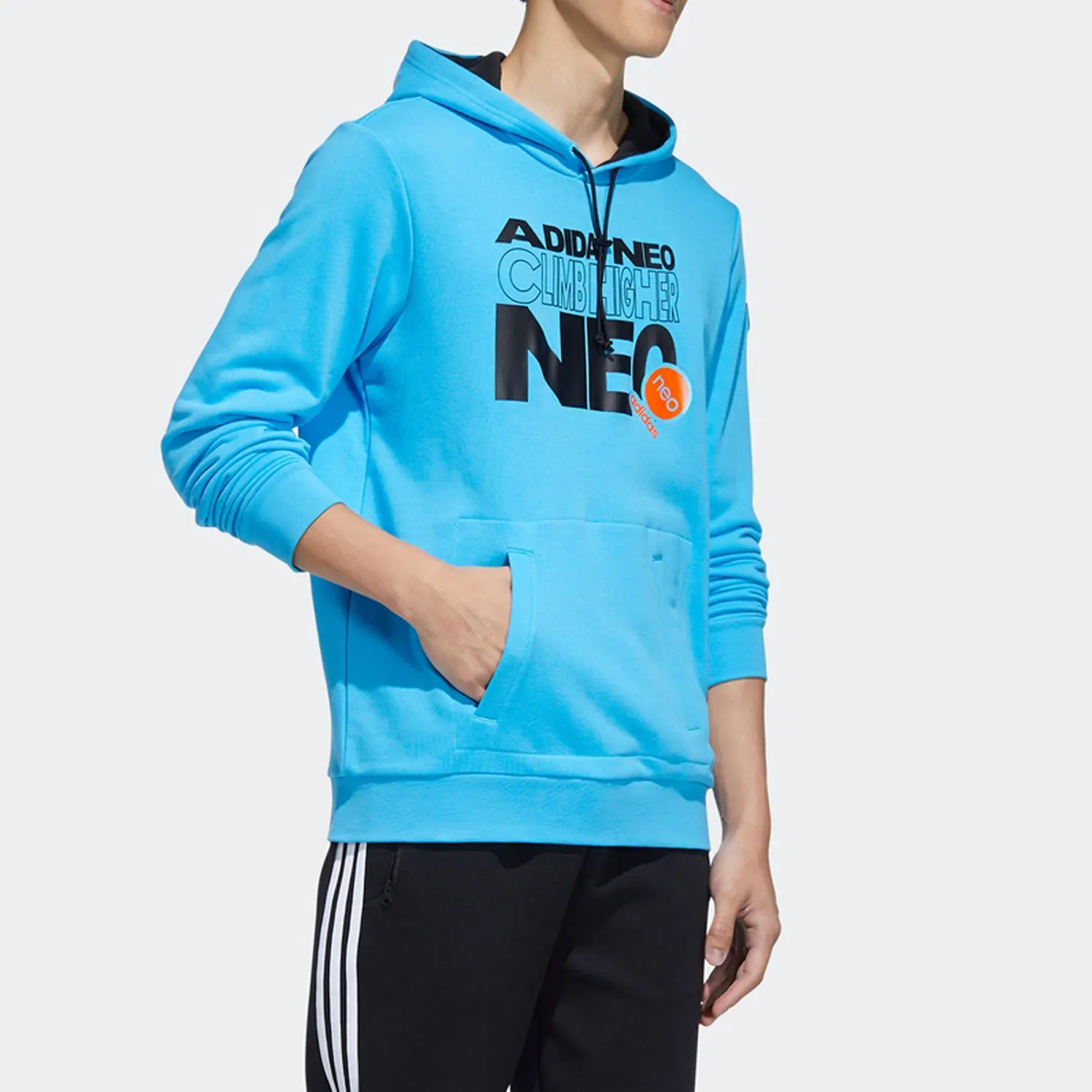 

Adidas подлинная сезонная новая спортивная толстовка унисекс с капюшоном Neo HD7095