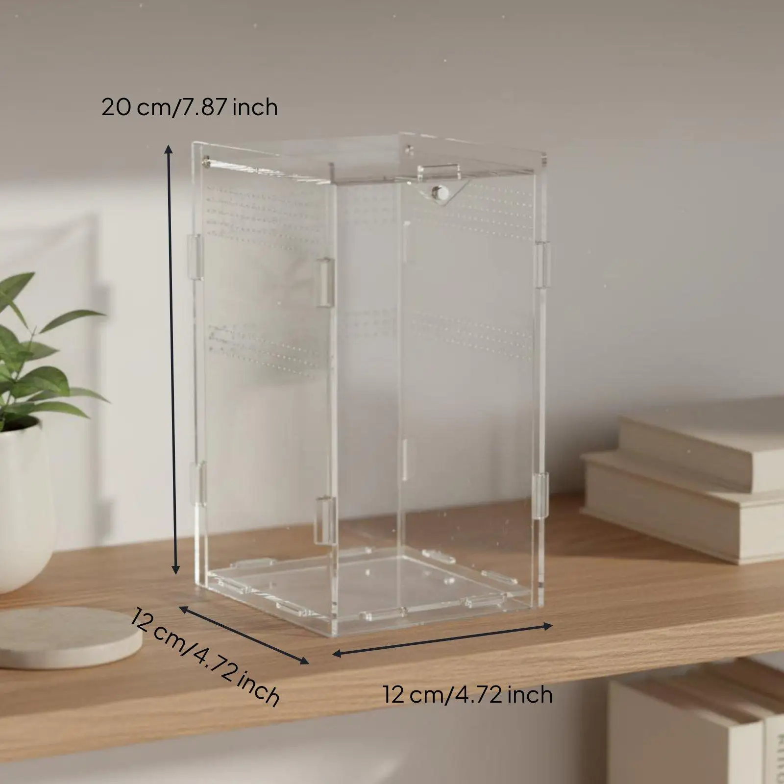 Transparent reptile enclosure, Tall, transparent, clear reptile habitat, Transparent reptile enclosure, Tall, transparent, clear reptile habitat,