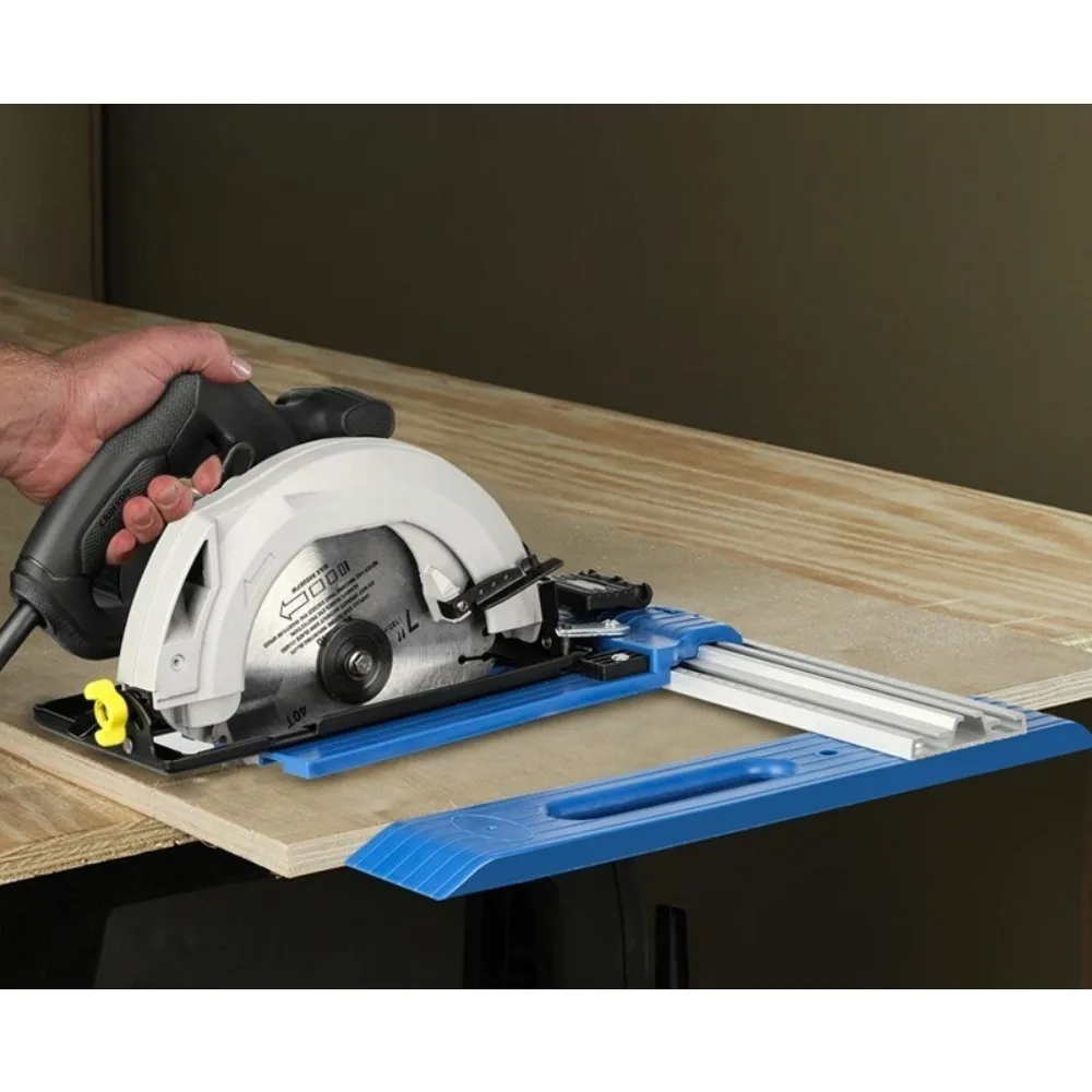 Hand Push Guide Rail Circular Saw Cutting Track, Sliding Fixed Cutting Bracket, Woodworking Straight Edge Guide Tool