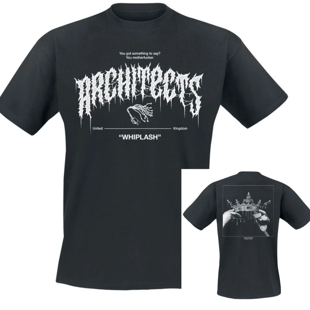 All Our Gods Architects  T-Shirt Men Women Vintage Metal Rock Band Graphic Tee 100% Cotton Summer Streetwear Top