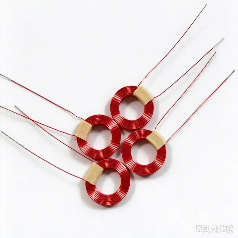 For 100pcs 125KHZ RFID Antenna Coil 8MM Round Self-Adhesive ID Access Control Reader