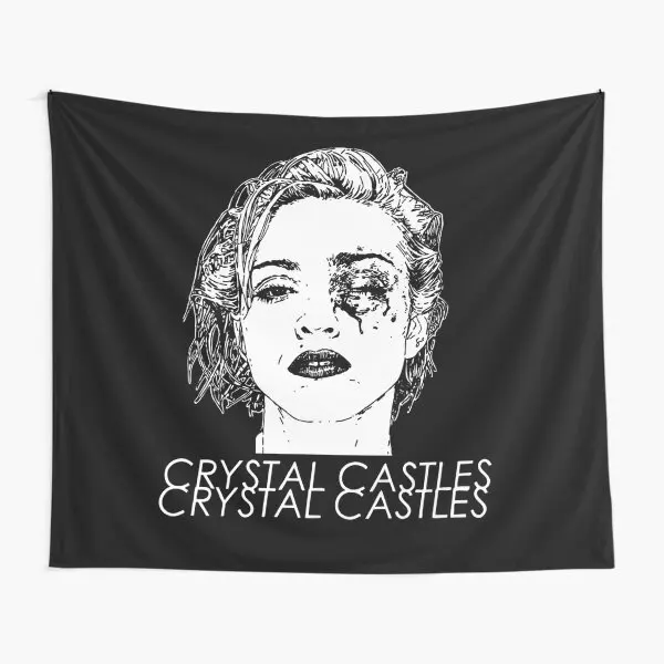 Crystal Castles Classic  Tapestry Colored Yoga Room Printed Wall Decoration Decor Art Bedspread Hanging Mat Towel Home Bedroom