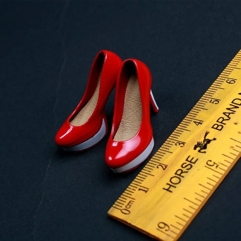 

1/6 Scale 1/6 High Heel Shoes Female Women Simulation Doll Stiletto Shoes Action Figure Model Toy Doll Shoes Doll Accessories