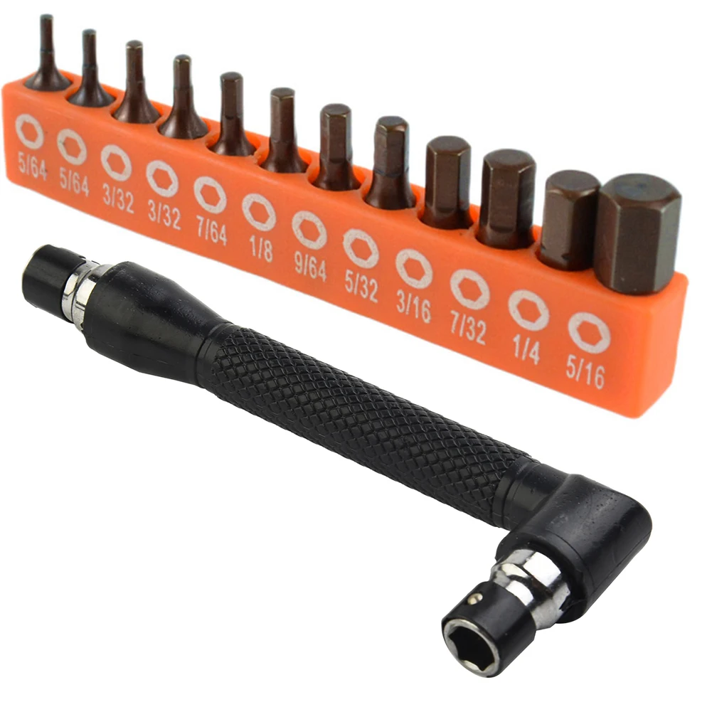 Alloy Steel Magnetic 1/4in Hex Bit Holder Kit For Precision Work Where Compact Size And Reliable Bit Retention Are Essential