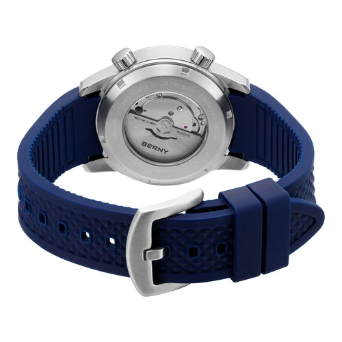 Imagen 2 del producto Correa de reloj BERNY Correa Utral de silicona de 22 mm para reemplazo AM539/AM139/AM339