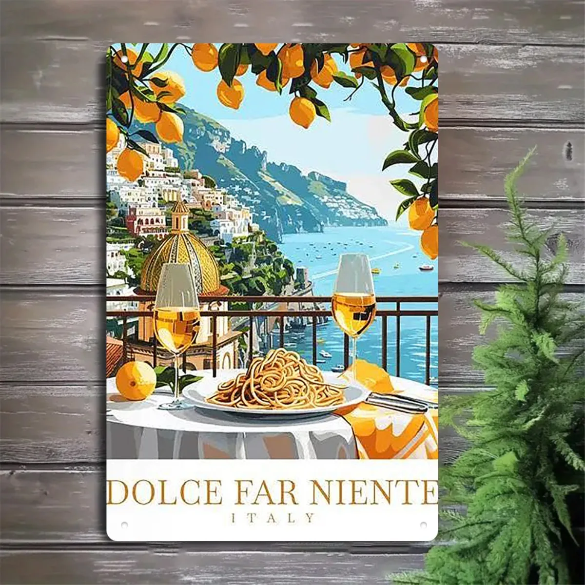 High Definition Tin Metal Sign Wall Art - 