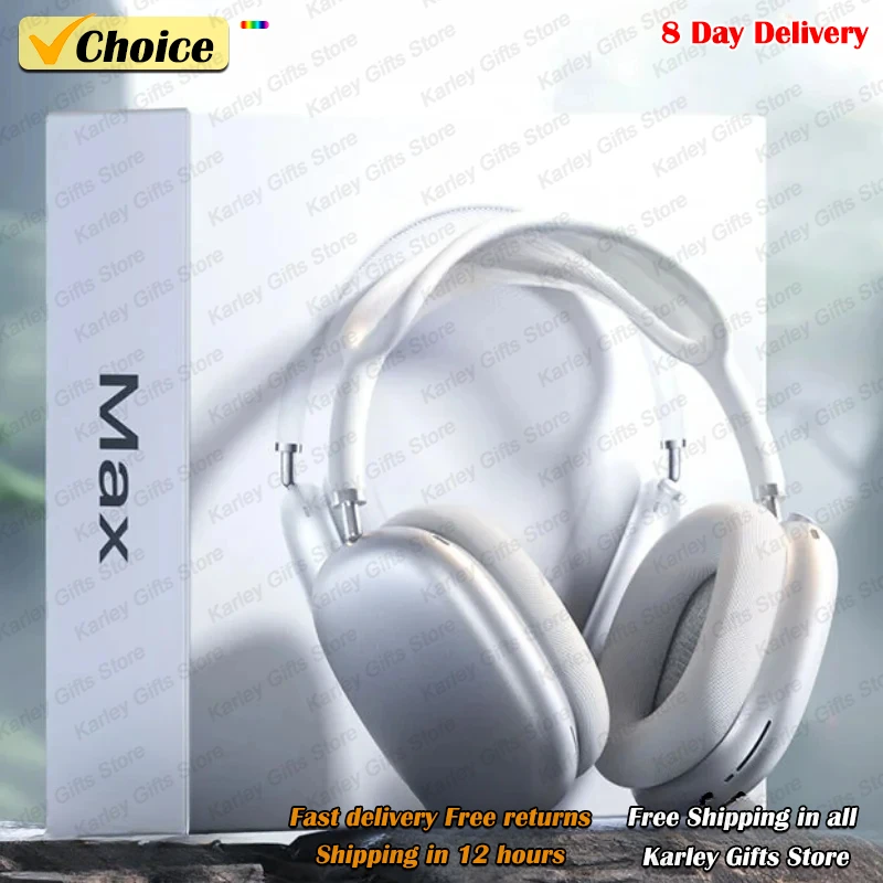 P9 Pro Max New with Card Slot Noise Canceling Wireless Bluetooth Headset with Microphone Over-Ear Sports Gaming Headset