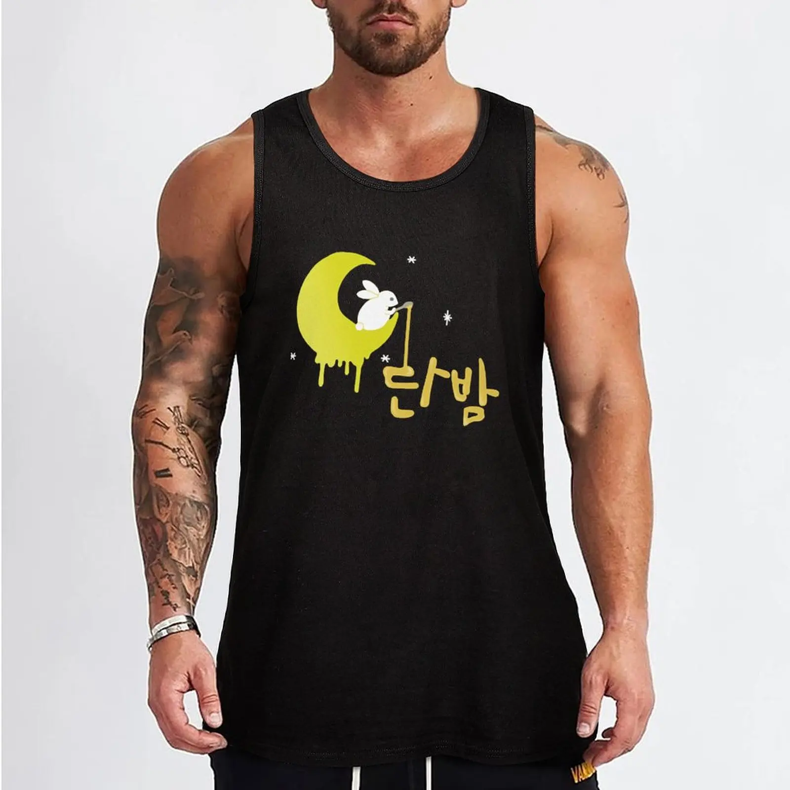 Itaewon class Classic Tank Top Sleeveless top t-shirts man