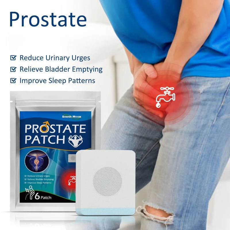 Patch para o umbigo da próstata para homens, Tratamento de prostatite Medicina de gesso, Urologia Prostatic Acupoint Sticker, Cuidados de saúde