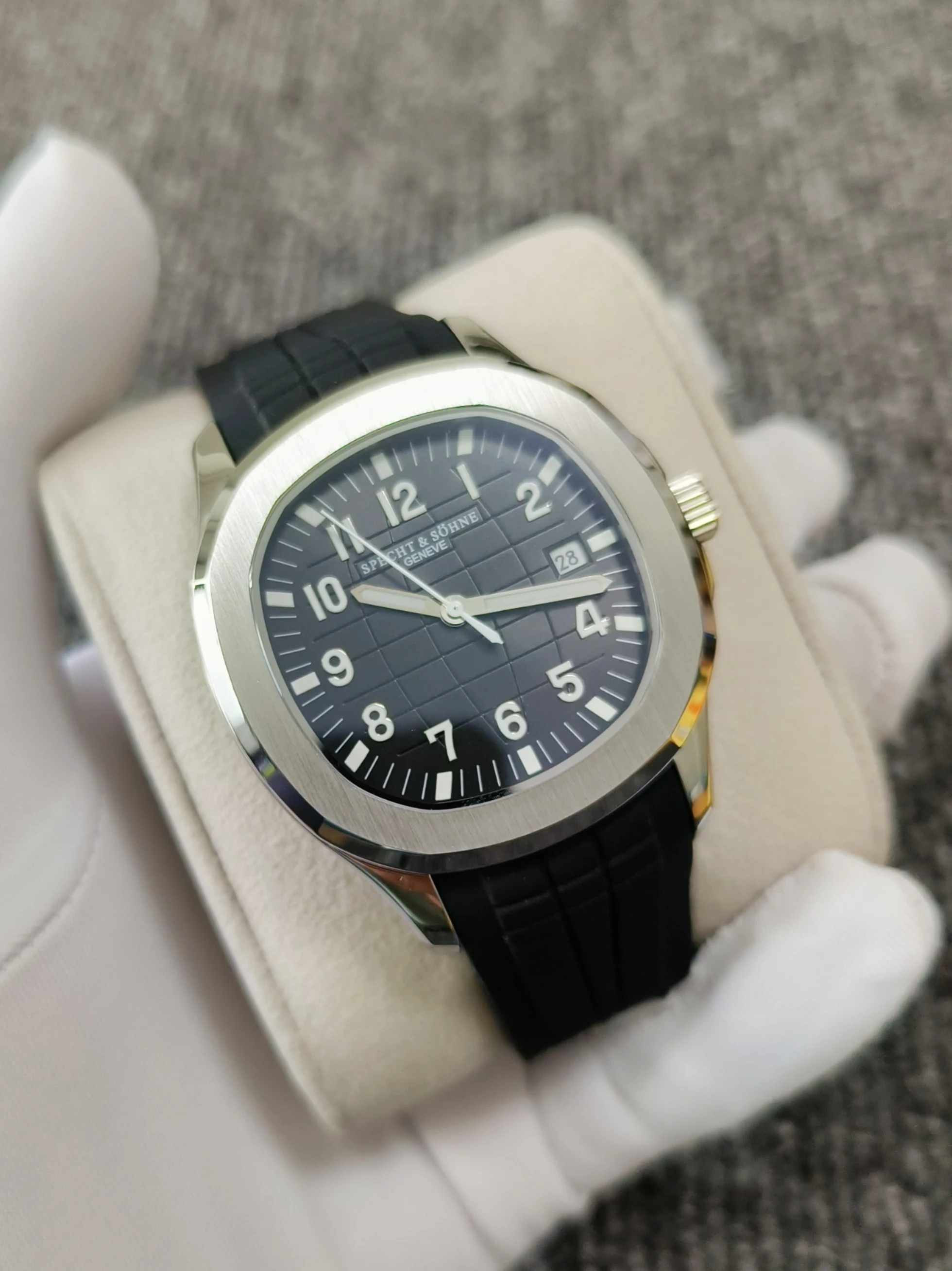2025 Specht&Sohne  Luxury High-end Business 42MM Men\'s Watch With Automatic Mechanical Movement, Luminous Waterproof Men\'s Watch