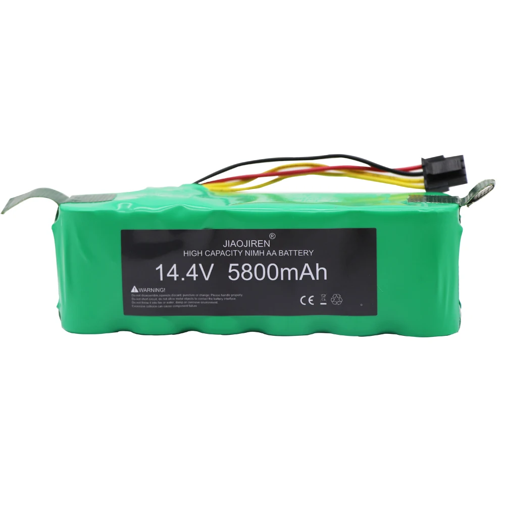 14.4V 8000mah Battery for Panda X500 X580 Vacuum Clean Robot Battery for Ecovacs Mirror CR120 For Midea VCR06 VCR15 Haier T320