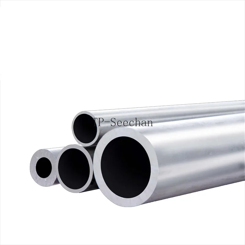 

Алюминиевая трубка диаметром 10–60 мм, труба из алюминиевого сплава 6063, ID4-54 мм, капиллярные прямые полые круглые трубы, сантехнические металлические настраиваемые трубы с ЧПУ