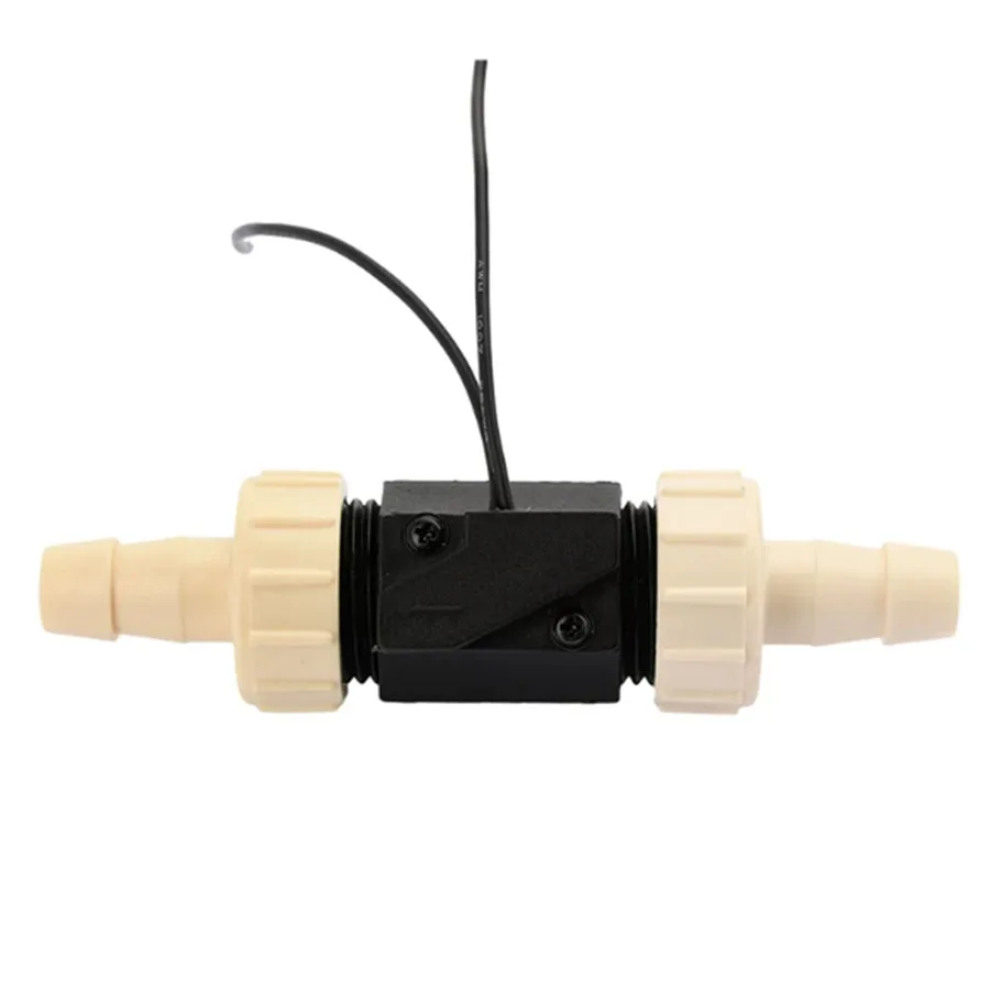 Water flow control switch AC220V 4-point piston water flow sensor electric water heater water circulation control