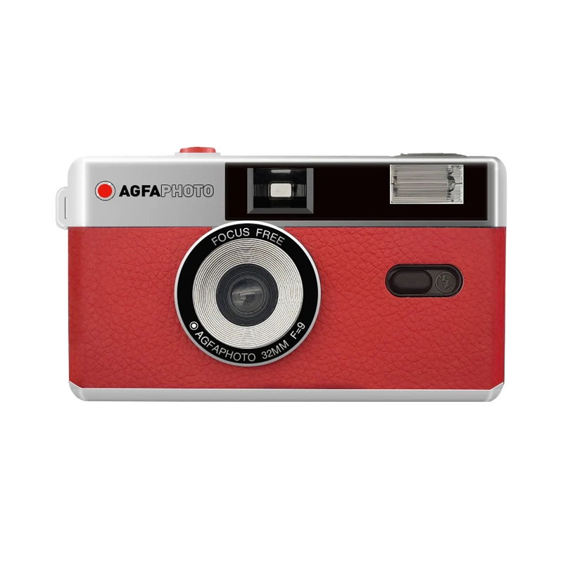 

Cassic New Agfa Camera Non disposable Retro Film Camera Film Fool With Flash 135 Point And Shoot Film Camera for Gift