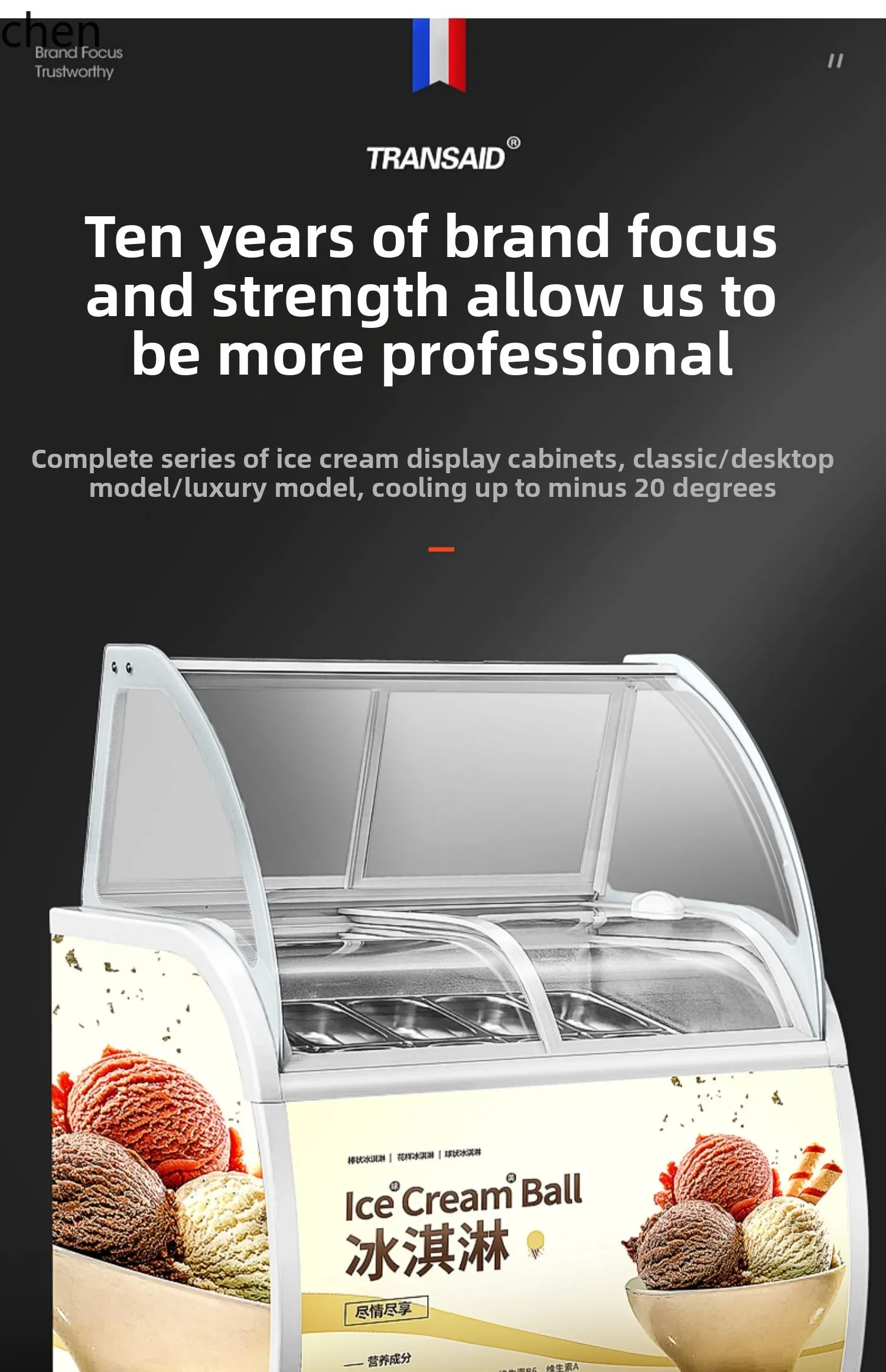 AA  Ice Cream Display  Ice Cream Cabinet Ice Cream Thick Cut Fried Yogurt Popsicles Frozen Hard Freezer Commercial Deluxe