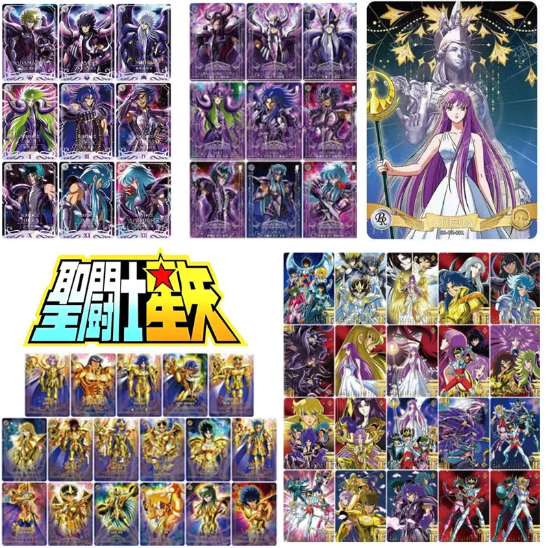 

KAYOU Original Saint Seiya Полная серия Набор UR BP MR UTR R SR SSR Анимационная коллекционная карта Детские игры Игрушки Рождественские подарки