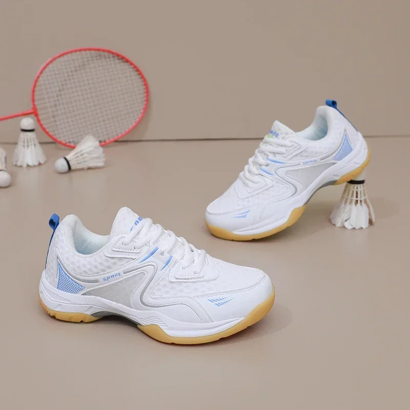 Chaussures de volley-ball en maille respirante pour hommes et femmes, baskets de tennis de table, chaussures de badminton, unisexe, grande taille, 45, 46, C9008