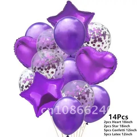 

Birthday Party Decorations Adult Kids Event Party Balloon Round Balloons Heart Helium Balloons Wedding Confetti Balloon