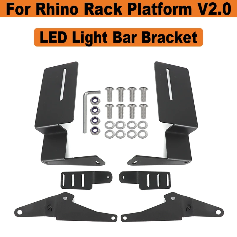 

LED Light Bar Bracket To Suit For Rhino Rack Platform V2.0