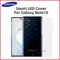 Original Samsung Galaxy Note10 LED Smart LED Case For Samsung Galaxy Note 10 Note10 5G Phone Case Emotional Led Lighte