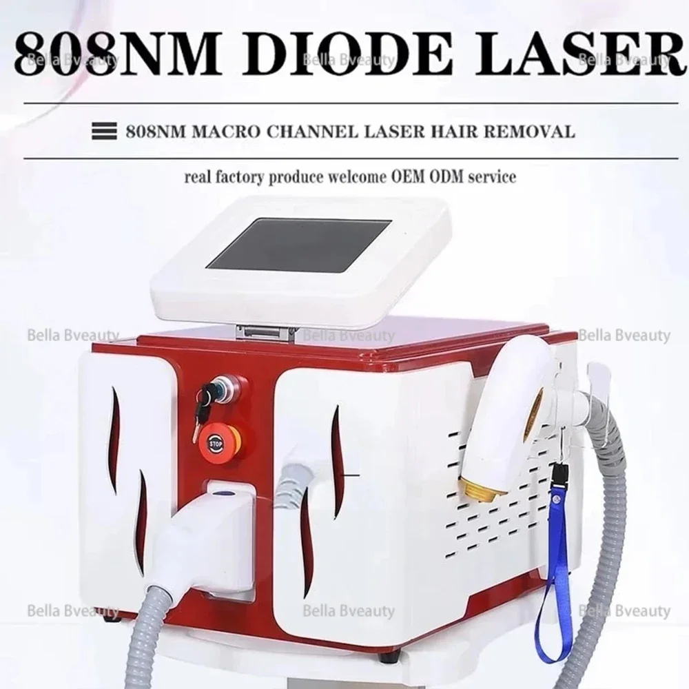 2024 2000W Diode Laser 755 1064nm Wavelengths Hair Removal Machine Cooling Head Painless Epilator Face Body Professional